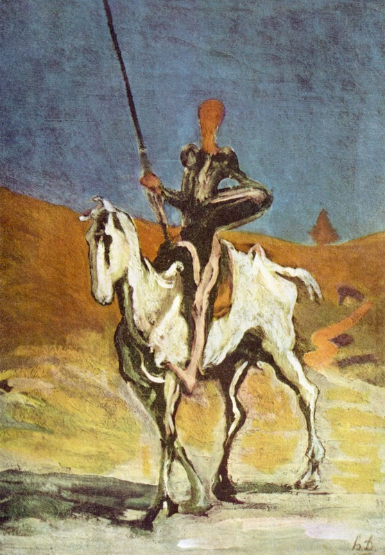 Honoré Daumier - Don Quixote