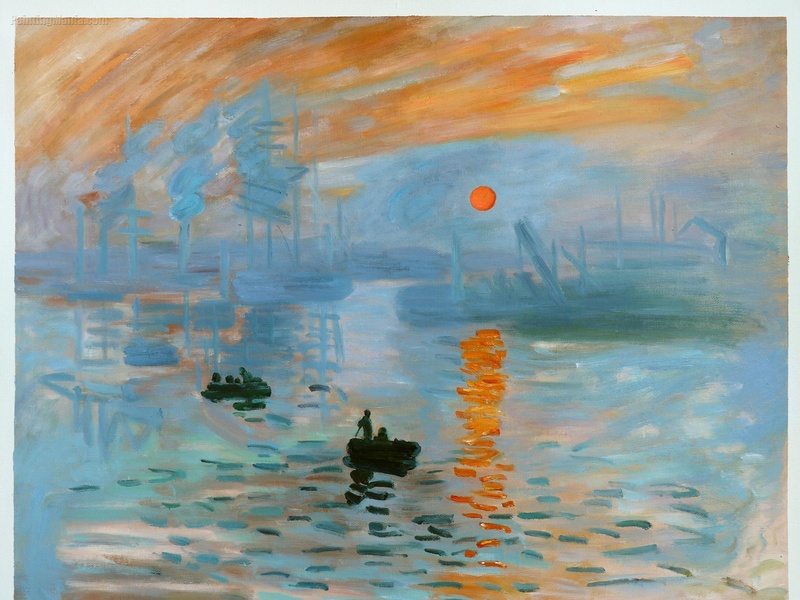 Claude Monet - Impression, Sunrise